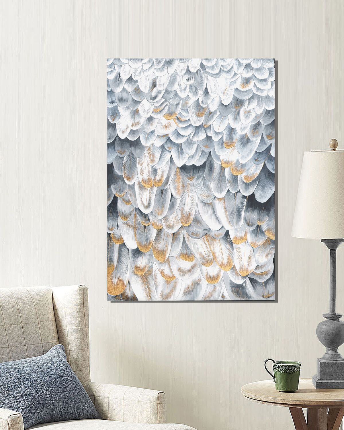 Интерьерная картина c "позолотой" PKP009